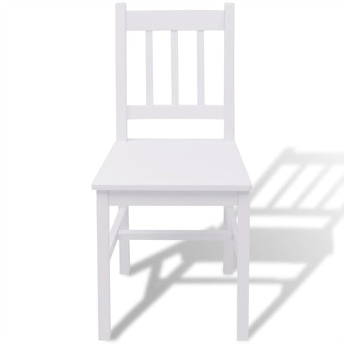 Maison Madeleine -  Seven Piece Dining Set Pinewood White